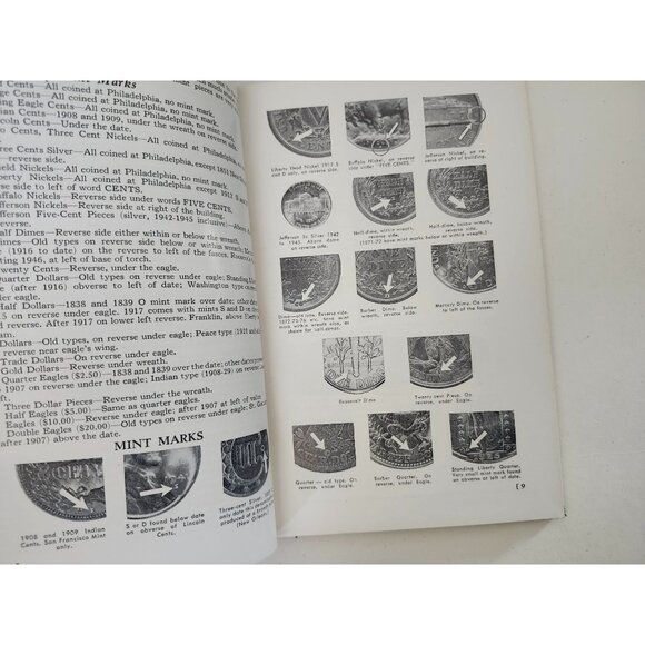 1960 Handbook of United States Coins with Premium List 17th Ed R.S. Yeoman HC - Picture 8 of 10